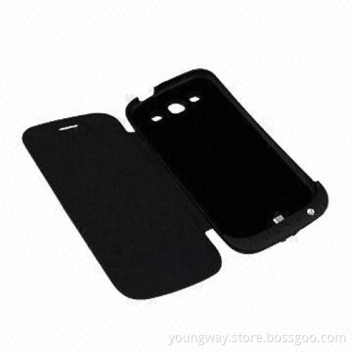 Power Pack, Power Case 3,200mAh Mobile Portable Power Bank for Samsung Galaxy S4, S3, PU Leather